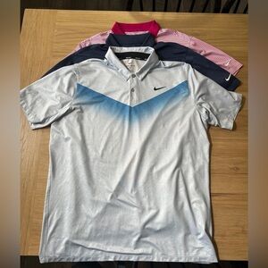 Nike Golf Polo Bundle (3) Men’s XL